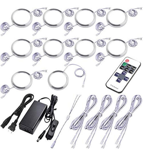 Kit De Iluminación Led Para Debajo Del Armario Control Remot 0