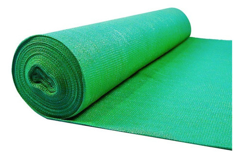Media Sombra 80% Reforzada Tela Verde Rollo 2,10 X 50 Metros 0