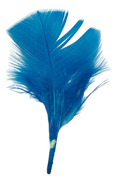 Peninha Para Fuê Colorida Penas Carnaval Azul Turquesa 25g 1