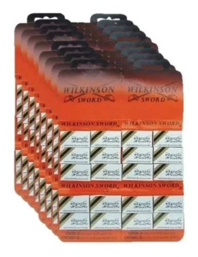 600 Giletes De Barbiar Wilkinson Lâminas De Aço No Atacado 0