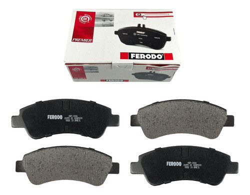 Pastilla Freno Ferodo Ceramica Citroen C4 Gr Frenos 0
