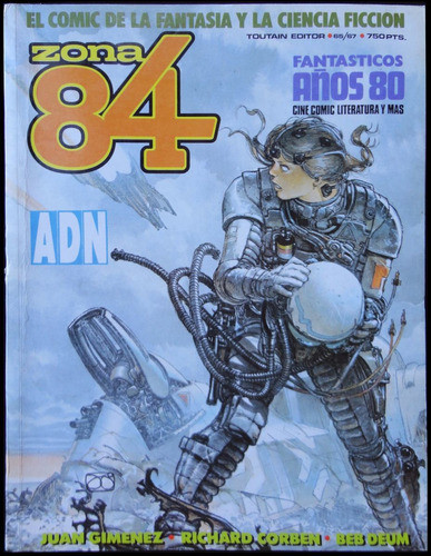 Zona 84, Adn 65/67, Cómic, 1984. 48n 486 0