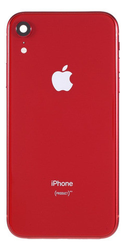 Carcasa Chasis Tapa Marco iPhone XR Rojo Original Outlet 0