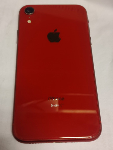 Carcasa Chasis Tapa Marco iPhone XR Rojo Original Outlet 1