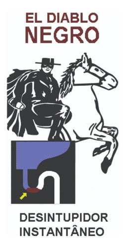 Desentupidor Pias Ralos Esgoto Líquido El Diablo 5 Litros 1