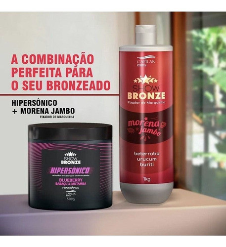 Fixador Morena Jambo + Hipersônico Capilar Essência 1