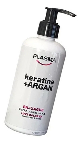 Enjuague / Bálsamo Plasma Love Color Extra Acido 300ml 1