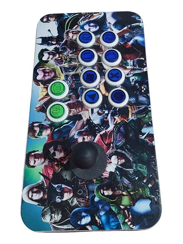 Controle Fliperama Arcade  Usb Pc Pi3 Ps3 Ps4 Legacy E Tvbox 1