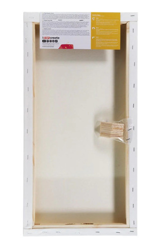 Panel Pino 36mm Imprimado 340g Sin Acido Mont Marte 30x60cms 1