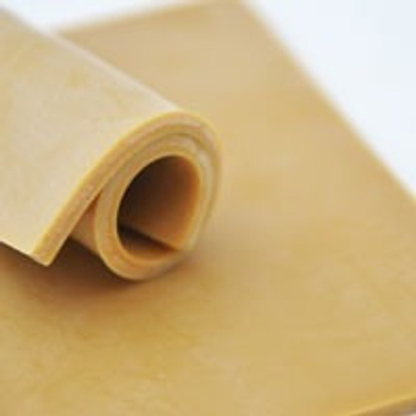 Goma En Plancha Natural Caramelo Sin Tela 5mm Deltaflex 1