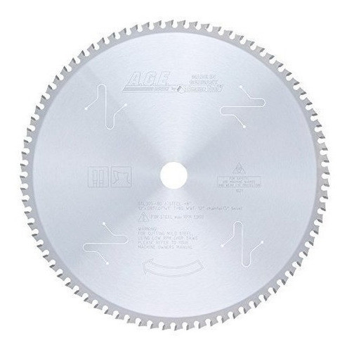 Disco Sierra Amana Acero 12 X 80t 1 Eje (stl305 80) 0