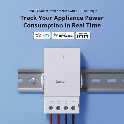 Sonoff Powr316 Pow Origin Wifi Switch Mide Consumo Macrotec 1