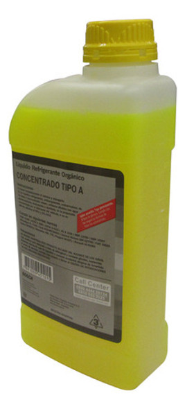 Liquido Refrig-antic. 1lts Org(amarillo) 1