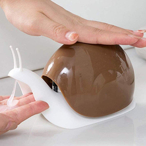 Dispensador De Jabon Diseño De Caracol Para Baño/cocina 0