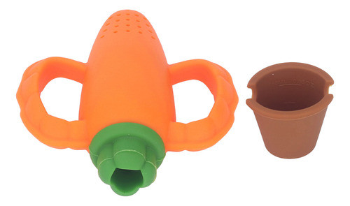 Alimentador De Frutas Para Bebês De Silicone Food Cute Carro 0