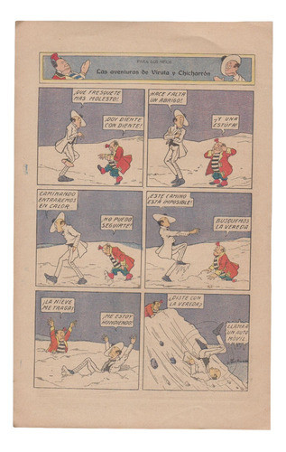 1915 Historieta Argentina Aventuras De Viruta Y Chicharron 0
