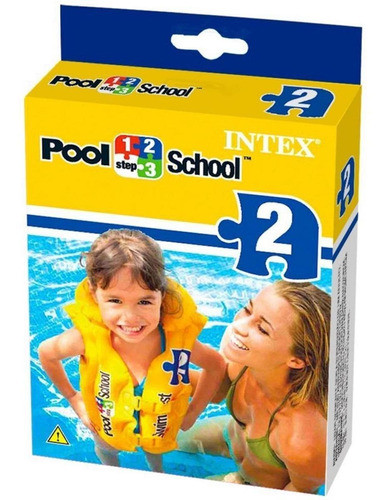 Colete Salva Vidas Intex Pool School 0
