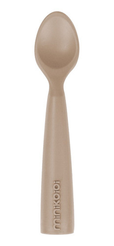 Minikoioi Scooper Bubble Beige Cuchara Silicona Premium Bebe 0