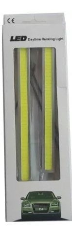 Kit Faro Camineros Led Circ. Diurna 20cm  6w Adhesivo 1