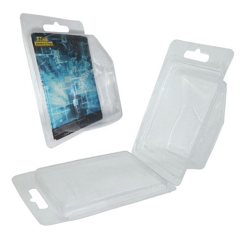 Embalagem Blister 7,8cm X  6,3cm X 4,2cm 0