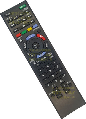 Control Remoto Para Sony Bravia Netflix 3d Smart Tv Led 1