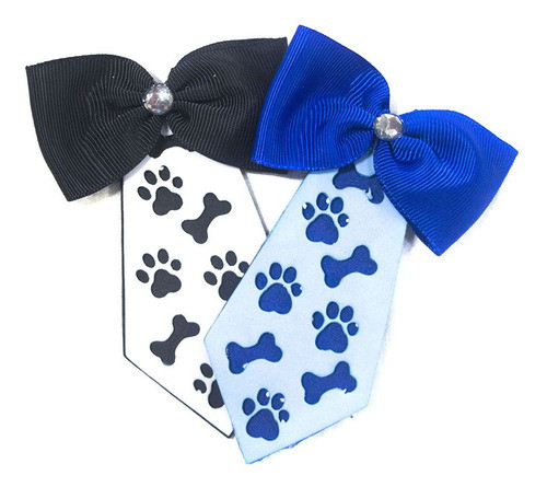 Gravata Osso Laço Para Cães E Gatos 0