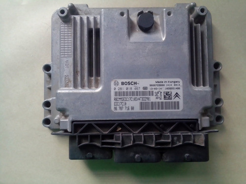 Ecu  Motor Edc17c10 Peugeot Partner 1.6 Hdi 0281018467 1