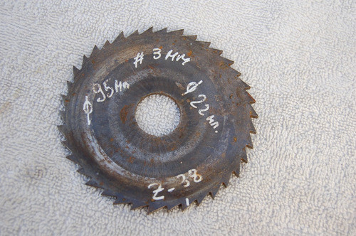 Fresa Circular Para Madera Diam 95 Mm Eje 22mm Espesor 3mm 0