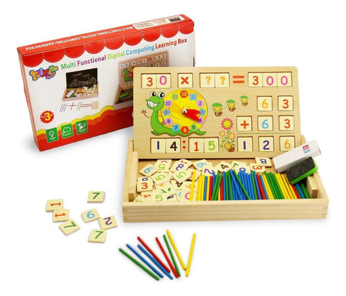 Juego Didactico Infantil Con Pizarra Aprender Matemáticas 0