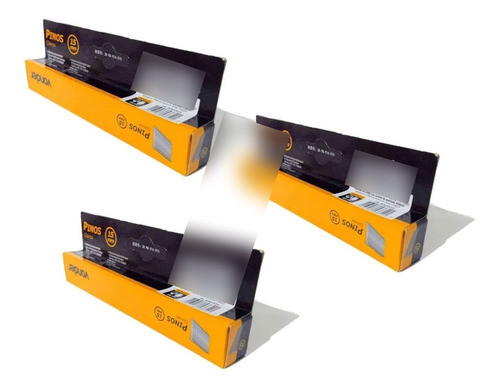 Kit 3 Cx Pino 15mm Grampeador Pinador Gpe916 Gpe168 Vonder 0