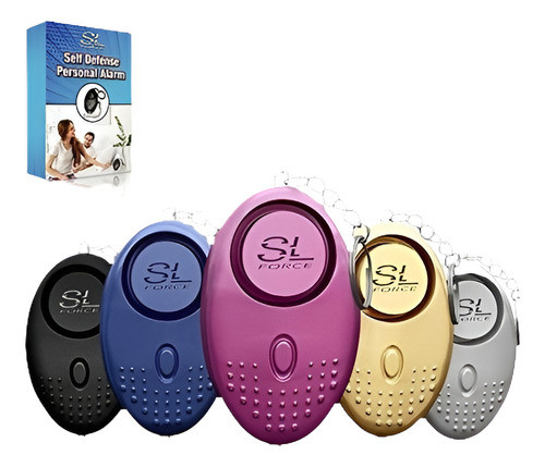 Personal Alarm Siren Song - 130db Safesound Llavero De Alarm 0