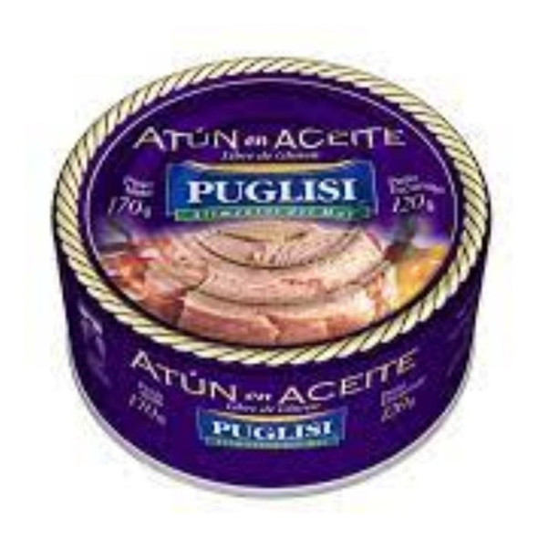 Atun En Aceite  Puglisi Lata 170 Grs X 12 Unidades 0 Atun En Aceite  Puglisi Lata 170 Grs X 12 Unidades 0