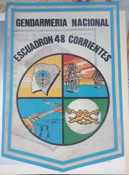 Militaria Gendarmeria Escudos Cena Gala Calcomonia 0