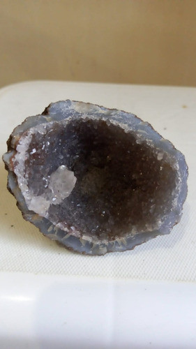 Drusa De Ametista Pedra Brutal Natural 8cm Largura Concha 2 1