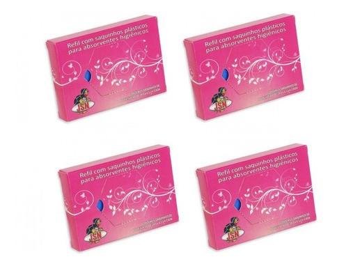 Refil Saquinhos Para Suporte Descarte De Absorvente 100 Un 0