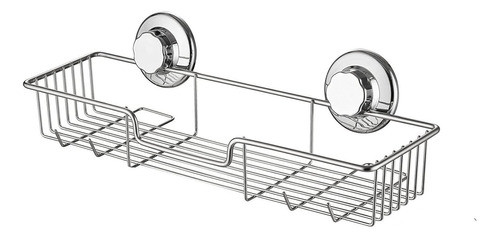 Organizador De Baño Y Cocina Con Sopapa - Acero Inoxidable 0