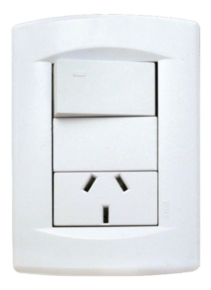 Pack X 5 Llave De Luz Armada 1 Punto 1 Toma 10a Sica Life 0 Pack X 5 Llave De Luz Armada 1 Punto 1 Toma 10a Sica Life 0