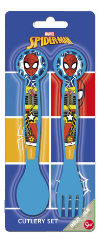 Cubiertos Pp Pack X2 Spiderman Original Marvel Stor 0