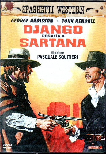 Django Desafía A Sartana - Dvd Nuevo Orig. Cerrado - Mcbmi 0