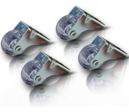 4 Uni. Rodízios 30mm Rodinha Anti-risco 1