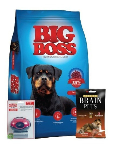 Big Boss Adulto 20k + 2k Con 4pate Y Snacks 0