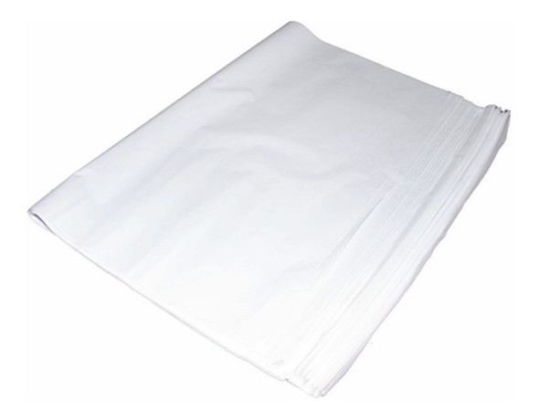 Papel Seda Bariilete Blanco X 50 Hojas De 75x100 0