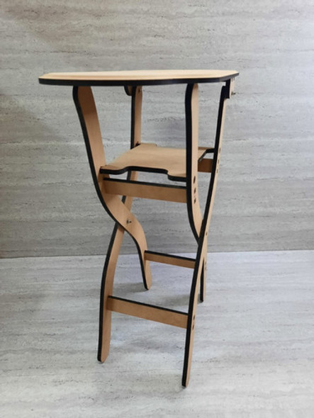 Mesa Para Mate Retractil Mdf Cod. 2125 1