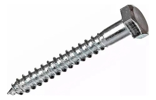 Tirafondo 1/4 X 3     X 100 Unidades 0