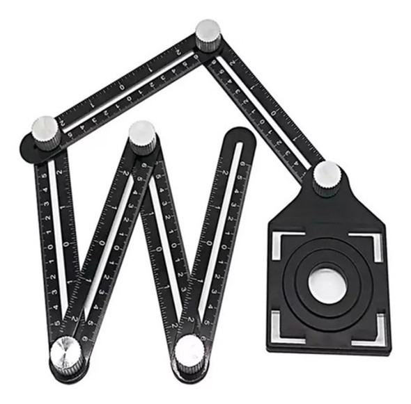 Regua Universal De Liga De Aluminio Multi-angulos 1