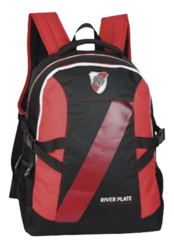 Mochila River Oficial Banda Bordó 18 Pulgadas - Rp481 0