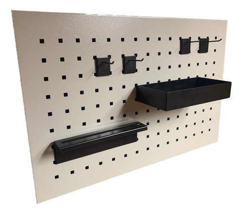 Tablero Para Herramientas Metálico Organizador 58x38cm. 0