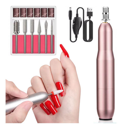 Torno Uñas Pedicuria, Manicuria Portatil Calidad Premium Usb 0