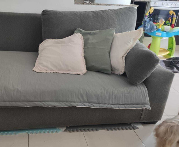 Pillow Reversible Protector Sillón 200 X 100 Tusor Algodon 1