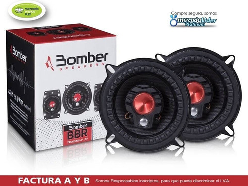 Parlantes 5  Bomber Triaxiales 50 Watt Rms Oferta !!!! 1